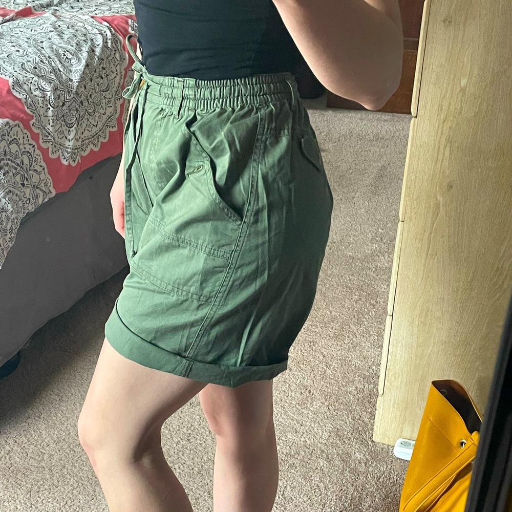 Green shorts!